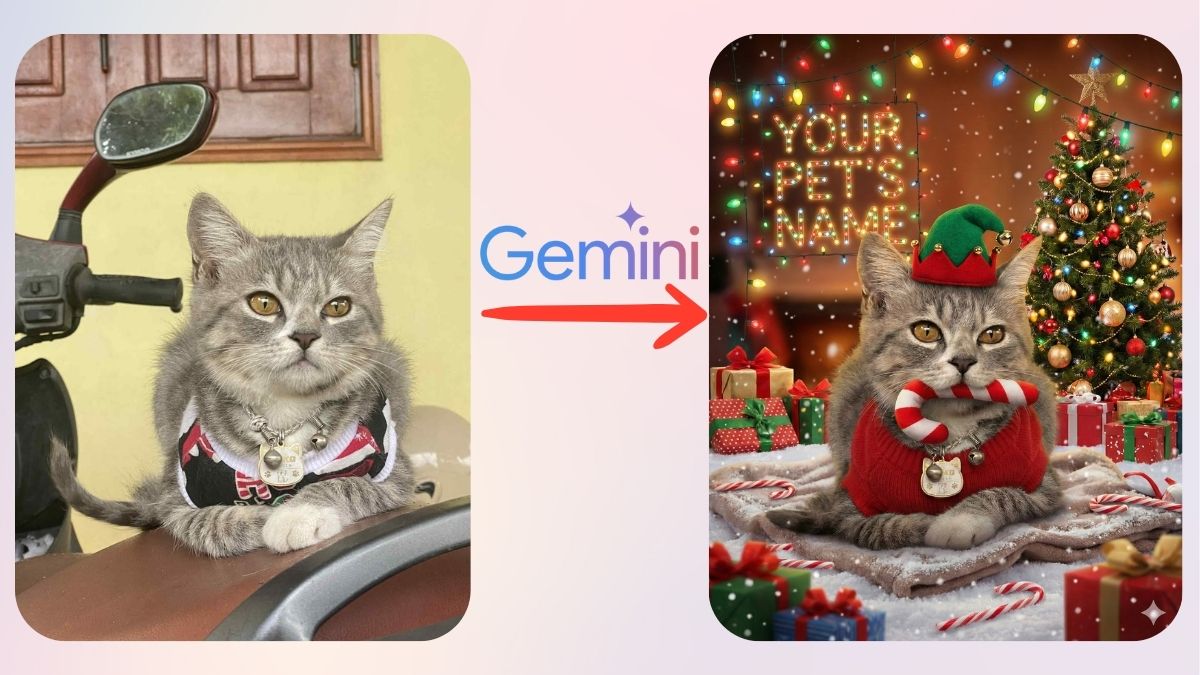 Tổng hợp 20+ prompt tạo ảnh Noel bằng AI cho thú cưng