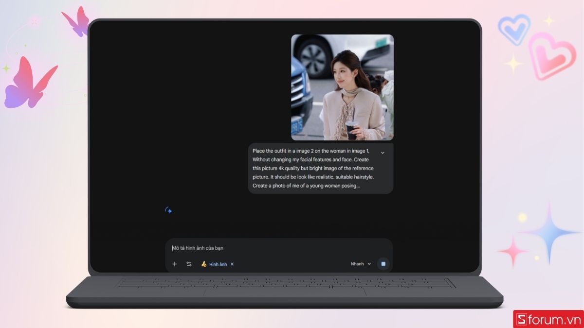 Chờ AI xử lý yêu cầu của bạn
