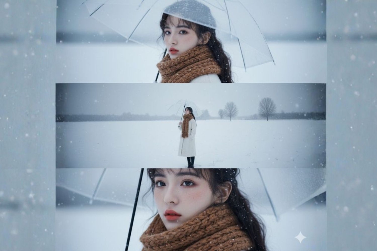 Lưu ý khi chỉnh sửa ảnh dưới tuyết tự nhiên nhất