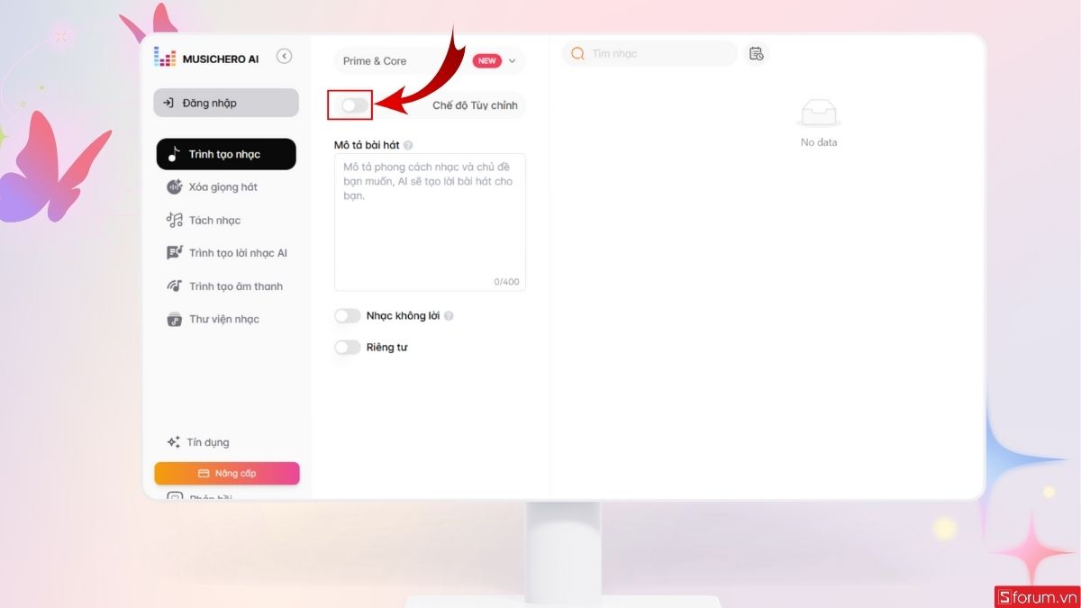 Chế độ đơn giản