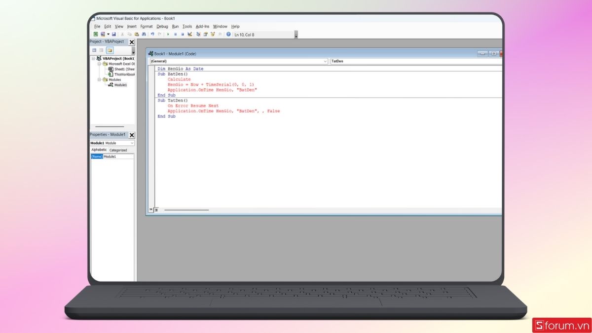Dán mã code và hoàn tất