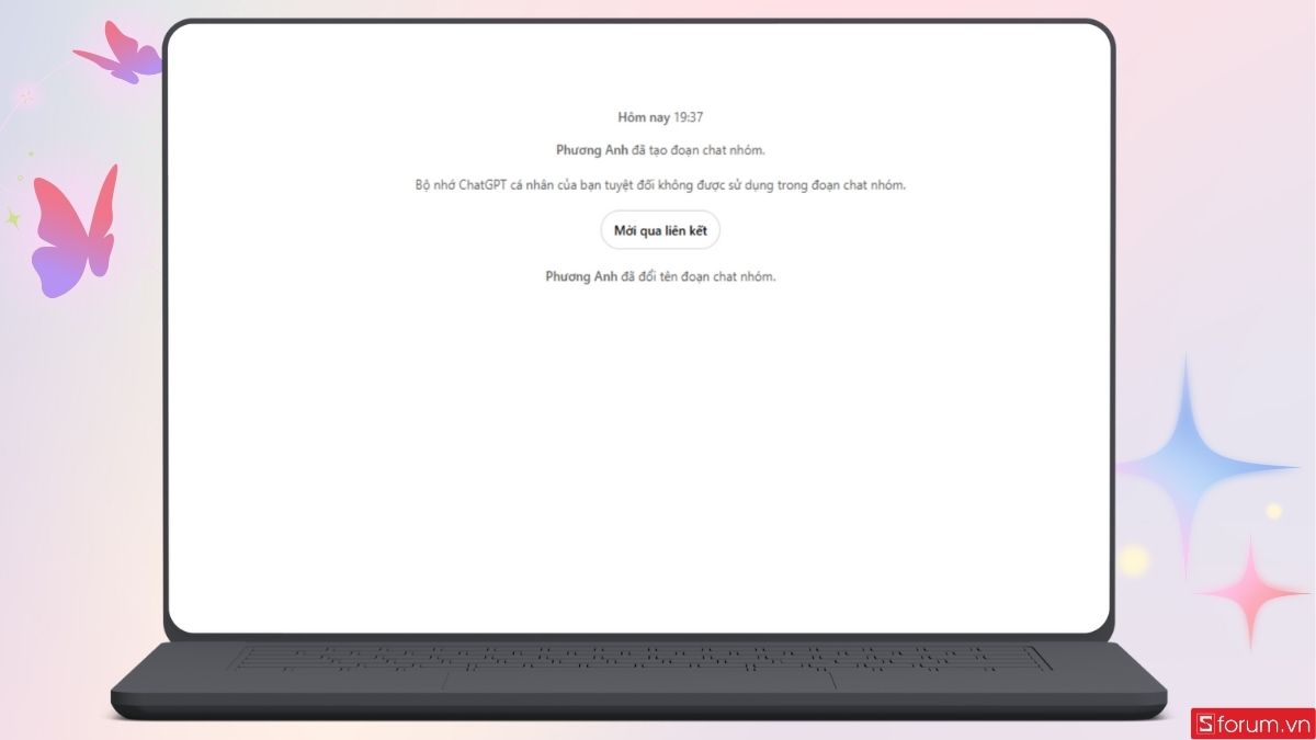Thông báo đổi tên thành công