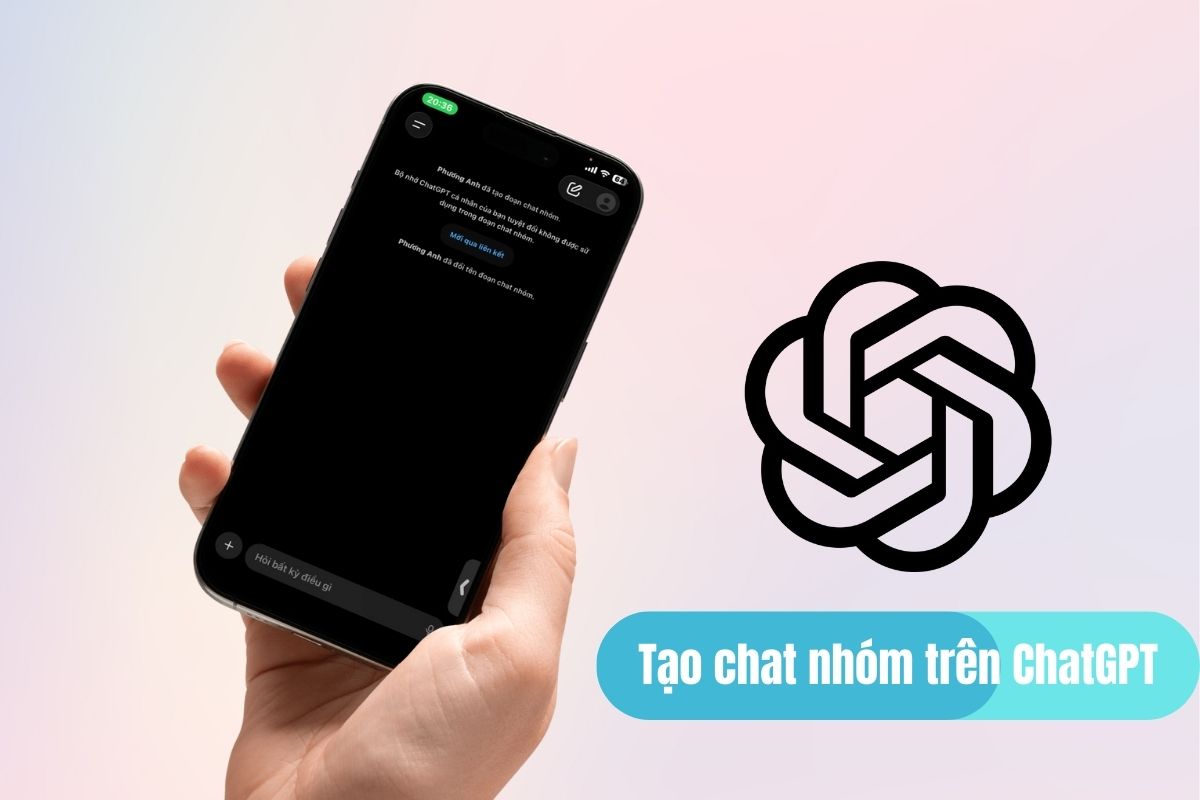 Tạo chat nhóm trên ChatGPT