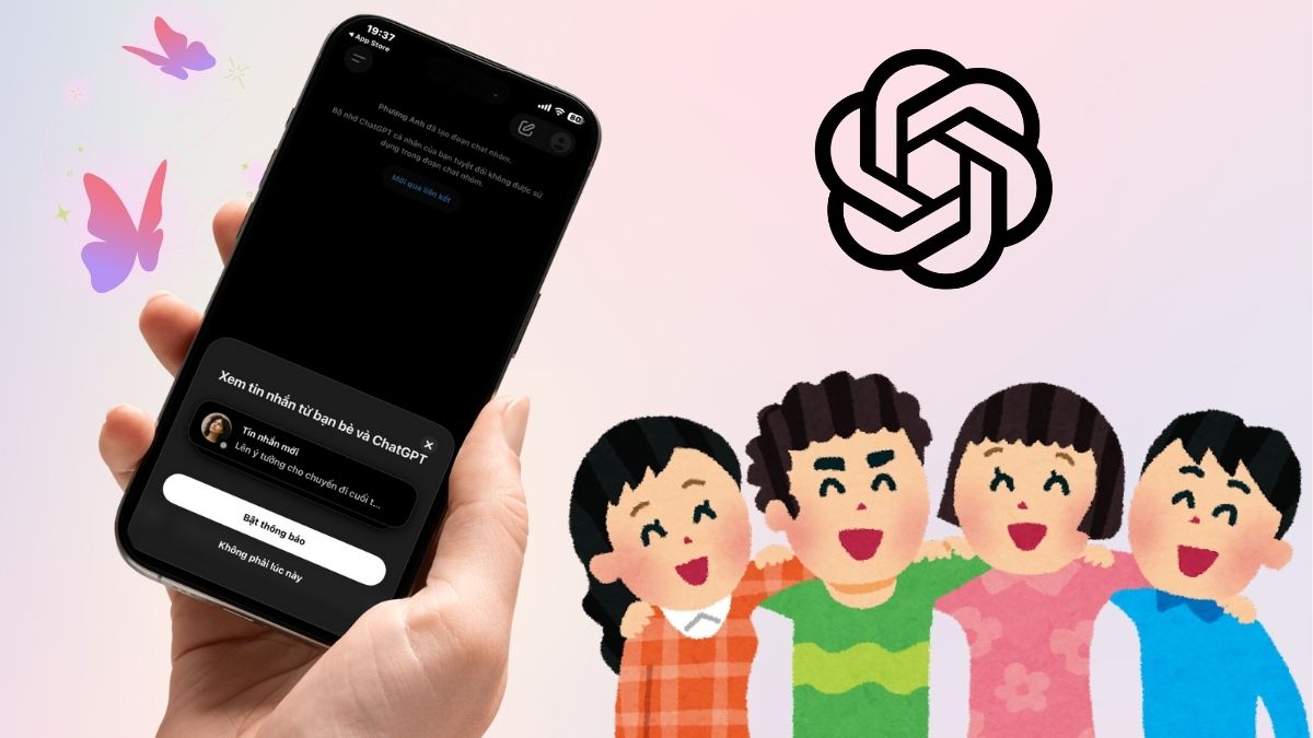 Hướng dẫn cách tạo đoạn chat nhóm trên ChatGPT siêu nhanh Hướng dẫn cách tạo đoạn chat nhóm trên ChatGPT siêu nhanh