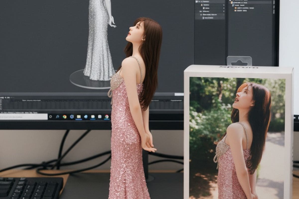 Làm ảnh 3D trên bàn làm việc