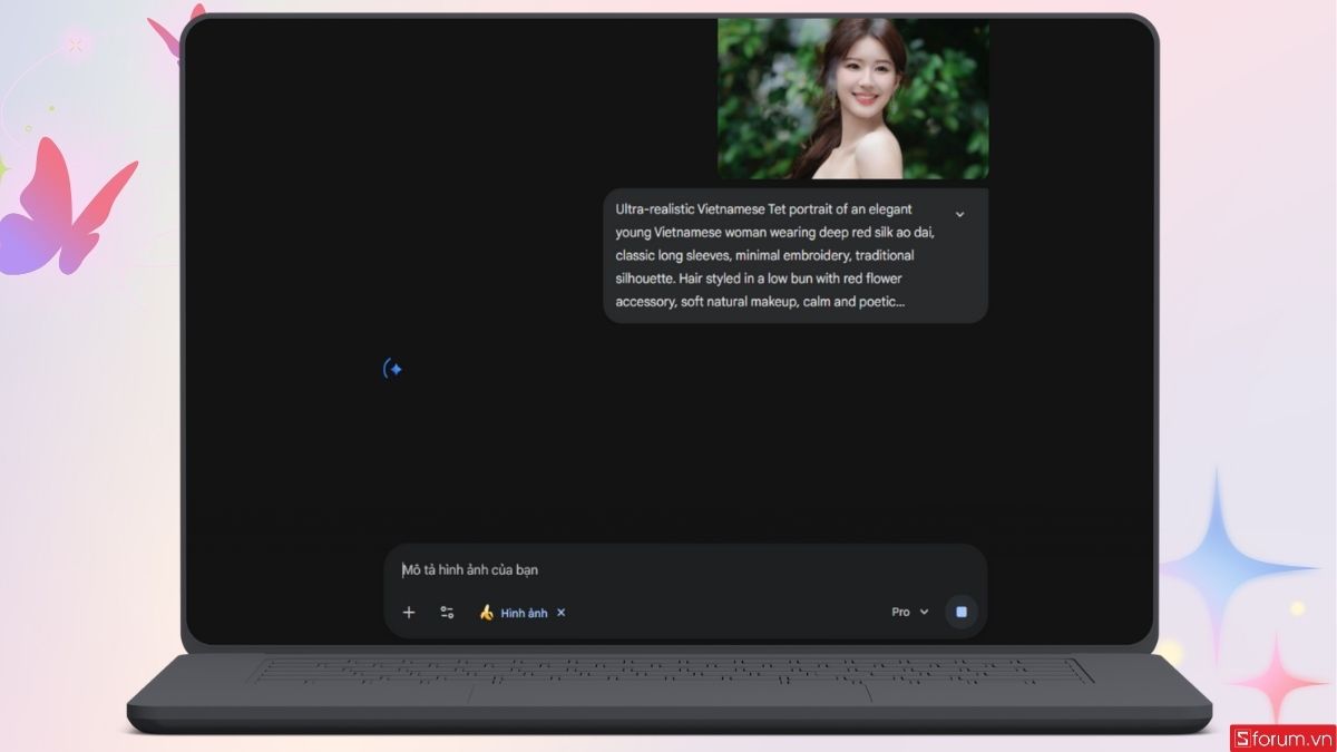 Chờ Gemini xử lý hình ảnh