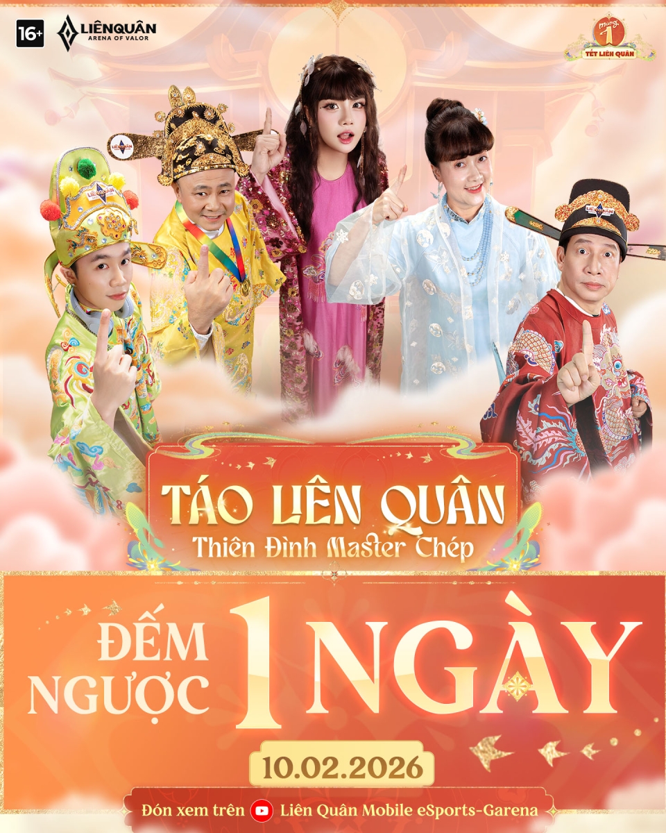 Táo Liên Quân 2026 đa dạng miếng hài thú vị