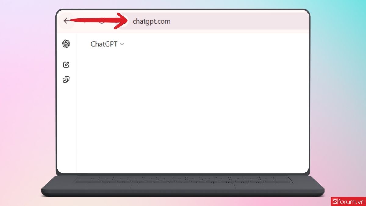 Truy cập vào trang web ChatGPT