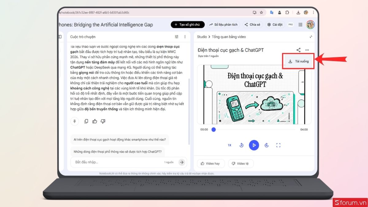 Nhấn vào đây để tải video về máy