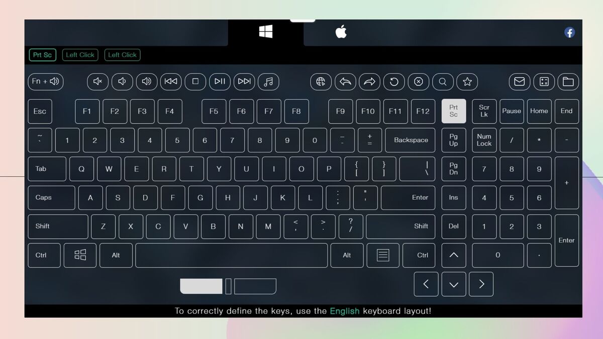 Hướng dẫn test Keyboard bằng web en.key-test.ru