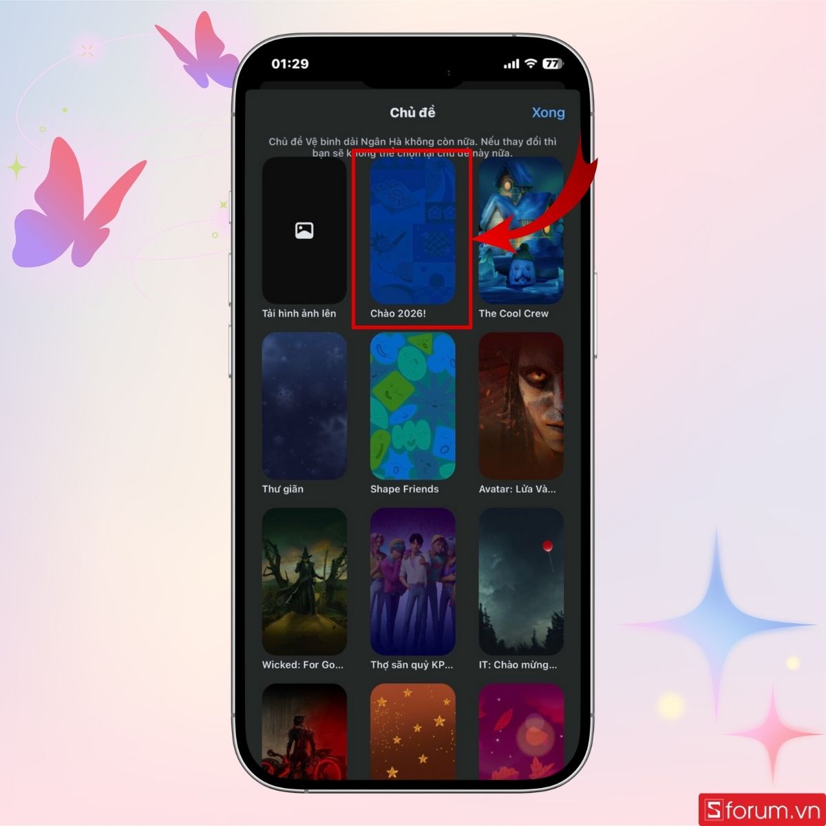 Chọn ngay mục Chào 2026!