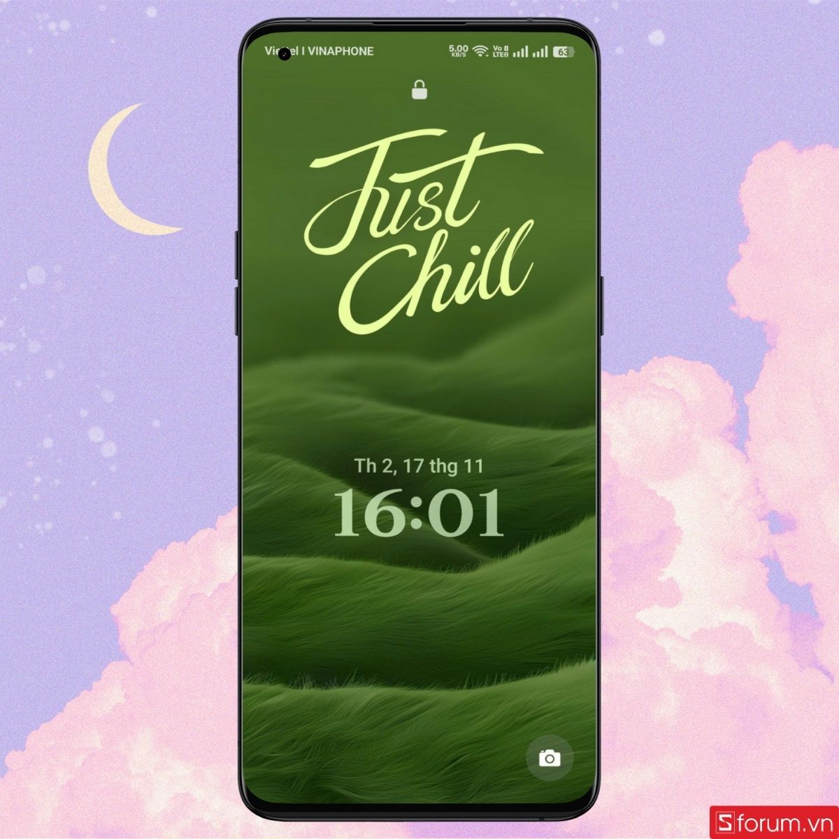 Cách thay đổi tùy chỉnh giao diện đồng hồ màn hình khoá trên OPPO bước 3