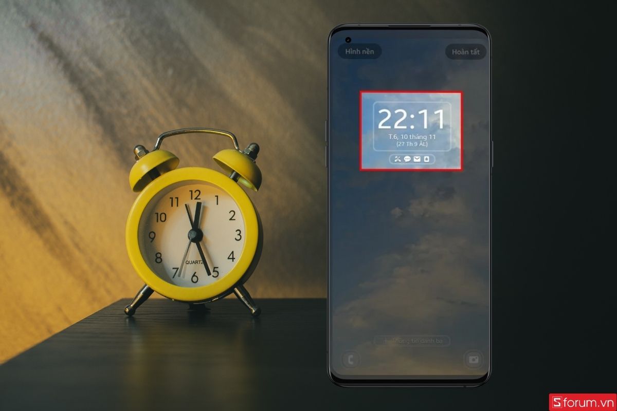 Tổng hợp những ứng dụng thay đổi đồng hồ trên màn hình khóa OPPO