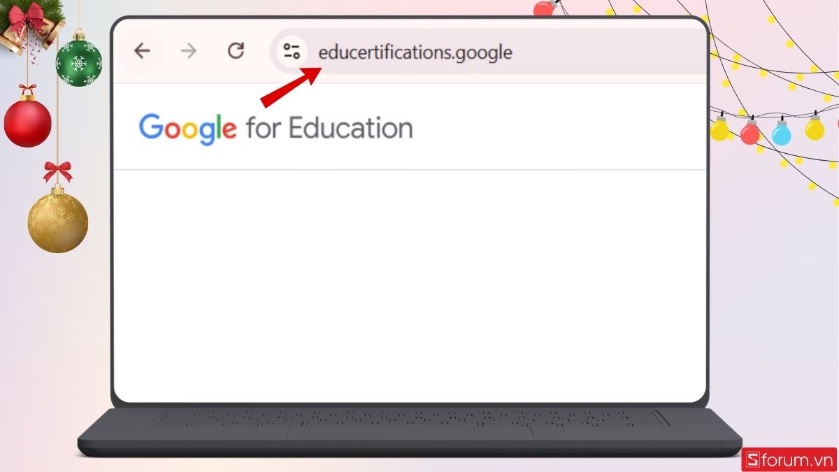 Truy cập trang web Google for Education