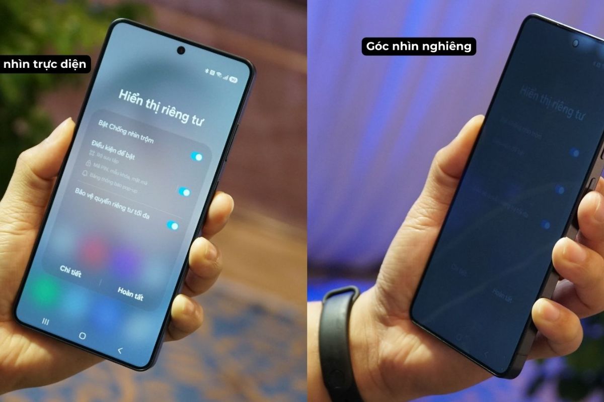 Vai trò của tính năng chống nhìn trộm