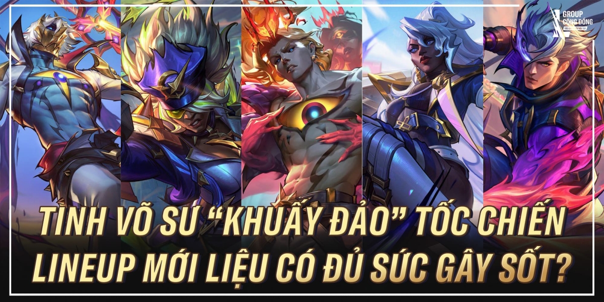 Cộng đồng game thủ tranh cãi về tạo hình của các skin mới
