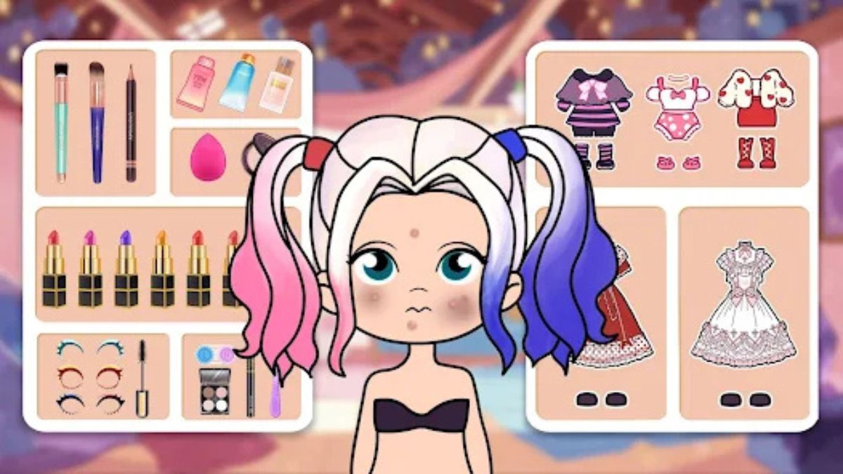 Doll Dress Up: Makeup Games