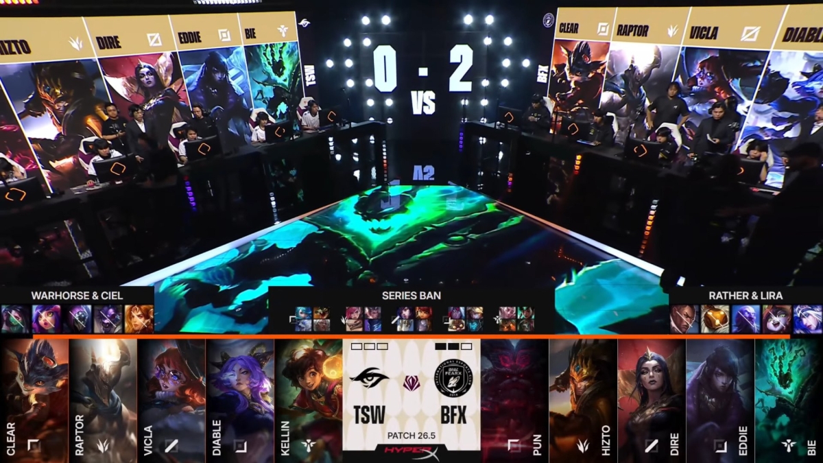 Ván đấu cuối cùng của TSW tại FST 2026