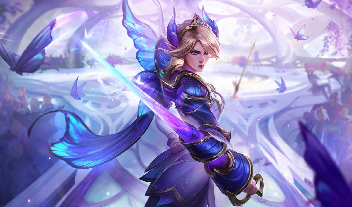 Lượng sát thương chuẩn của Fiora có thể xuyên qua lớp giáp của Mordekaiser