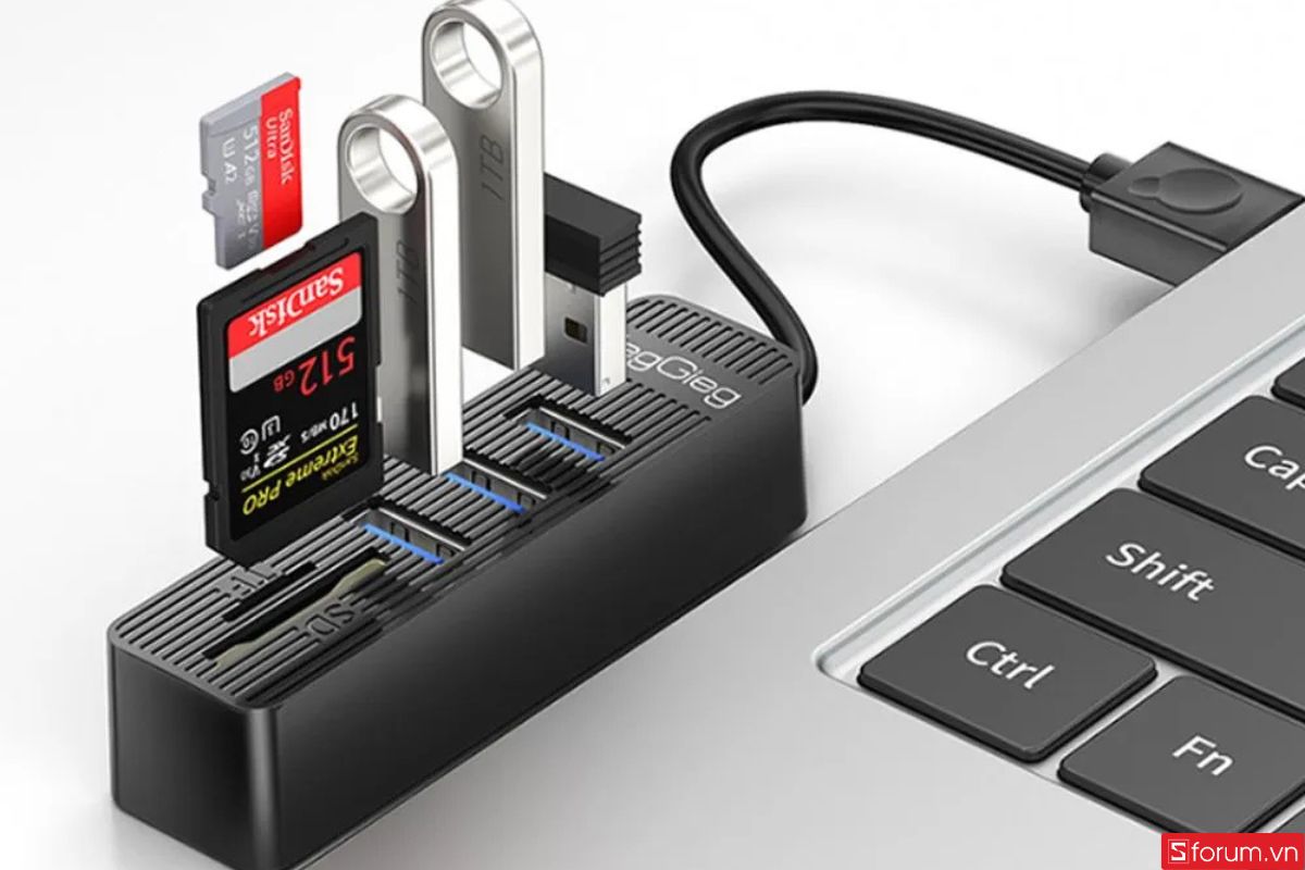 Hub USB OTG nhiều cổng