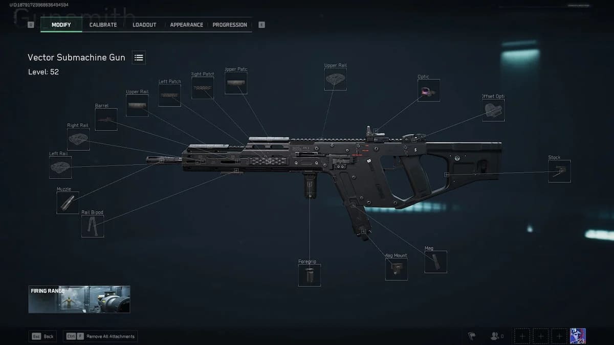 Bản build Vector chuẩn nhất trong Delta Force