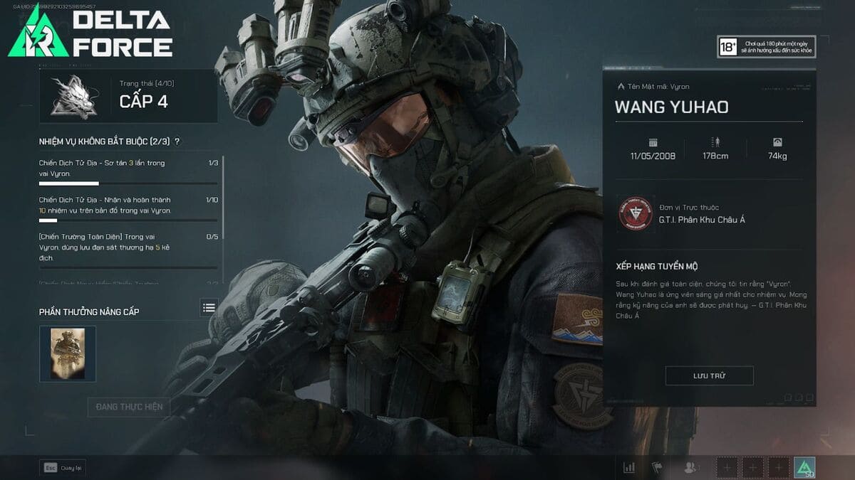 Vyron Delta Force “Đôi Cánh Tấn Công” của G.T.I