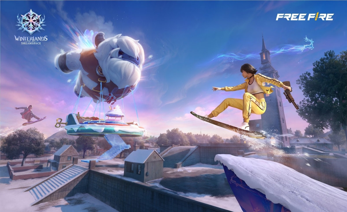 Không khí cuối năm tràn ngập Free Fire