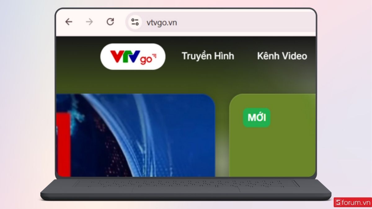 Truy cập vào địa chỉ trang web VTV Go