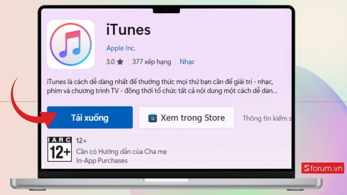 Tải iTunes ngay về máy tính