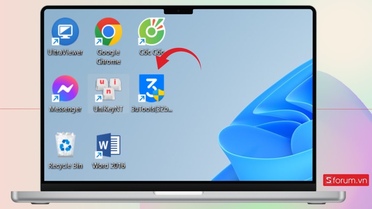 Cài đặt nhanh vào 3uTools trên máy tính
