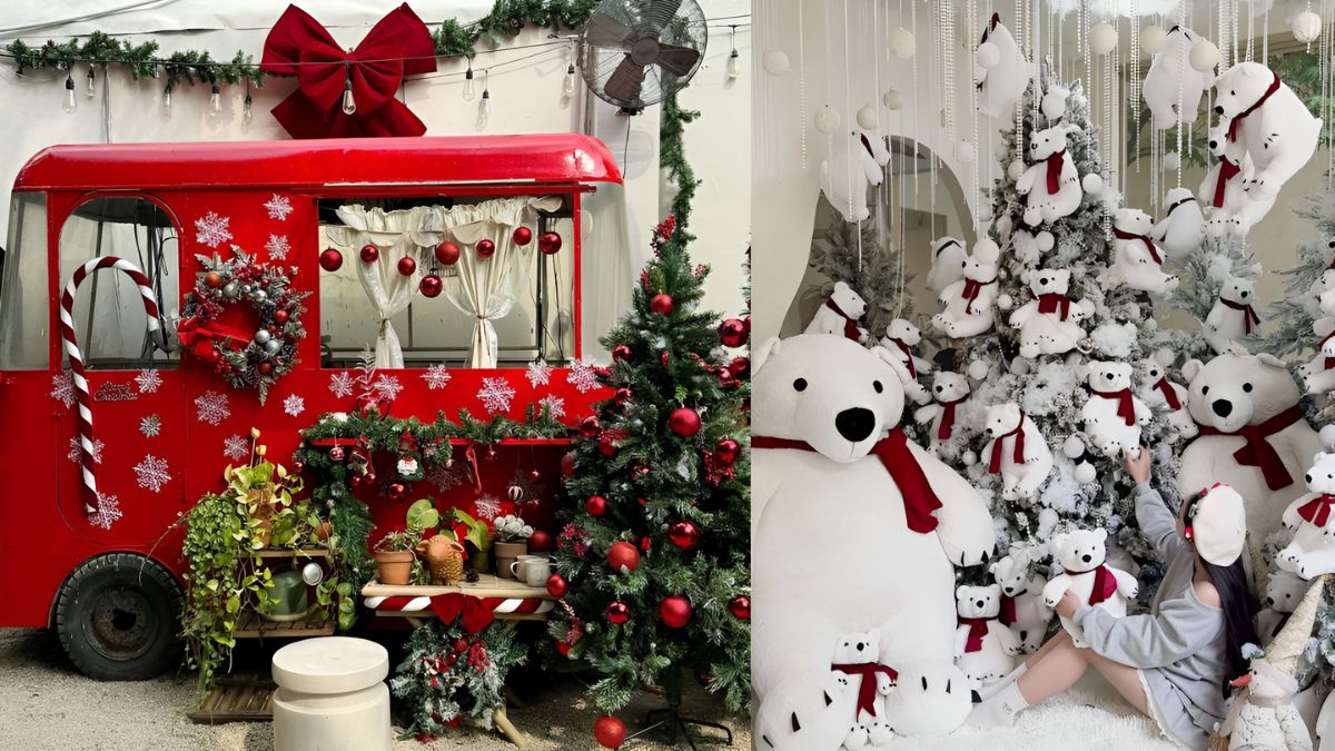 Quán cafe trang trí Noel 20