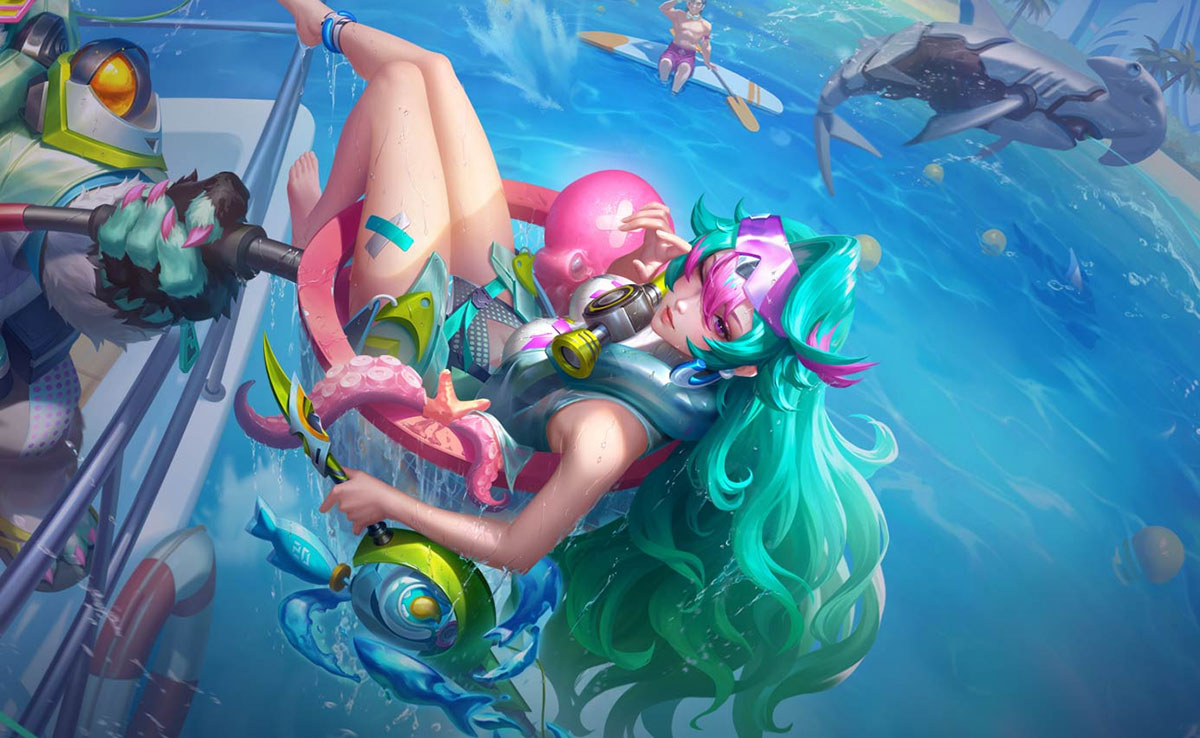 Đội hình bikini 2.0 trong Liên Quân Mobile: Jung