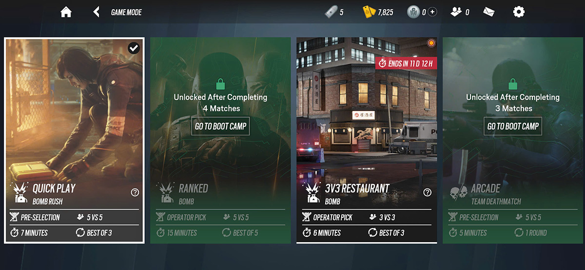 Rainbow Six Mobile: game mode