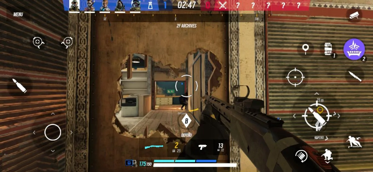 Rainbow Six Mobile: gameplay