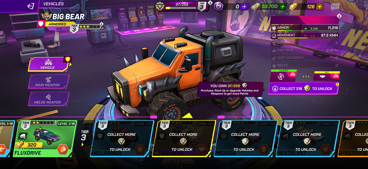 Review Battle Car: Nhược điểm