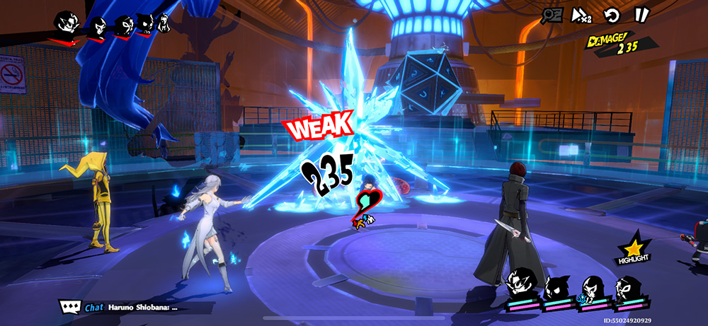 Review Persona5: The Phantom X: đồ họa