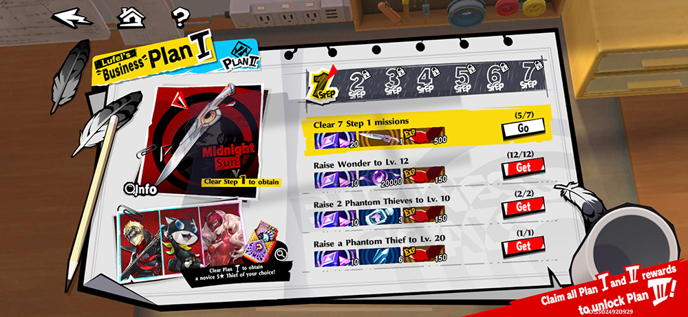 Review Persona5: The Phantom X:Hệ thống nhiệm vụ