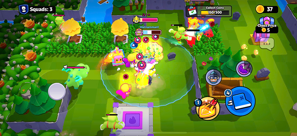 Review Squad Busters: Nhược điểm