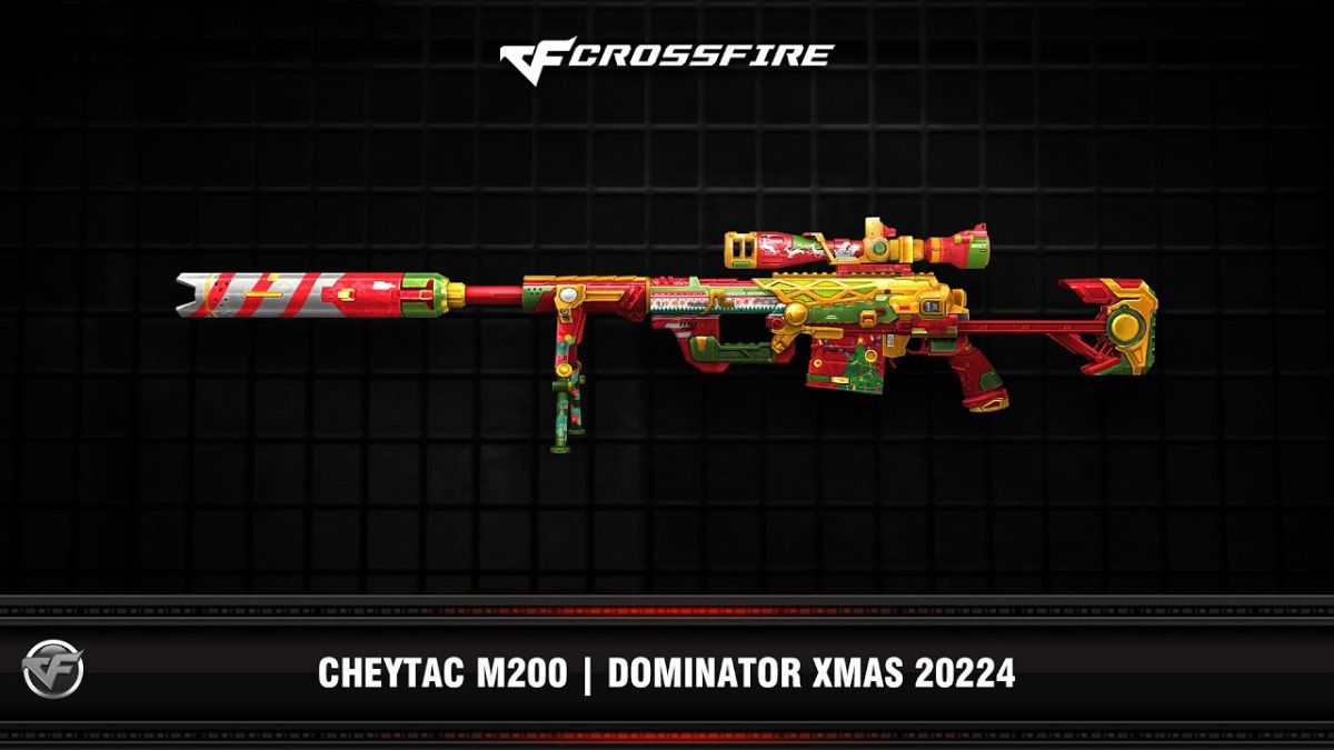 Top skin súng Giáng sinh đẹp nhất trong game FPS: cheytac