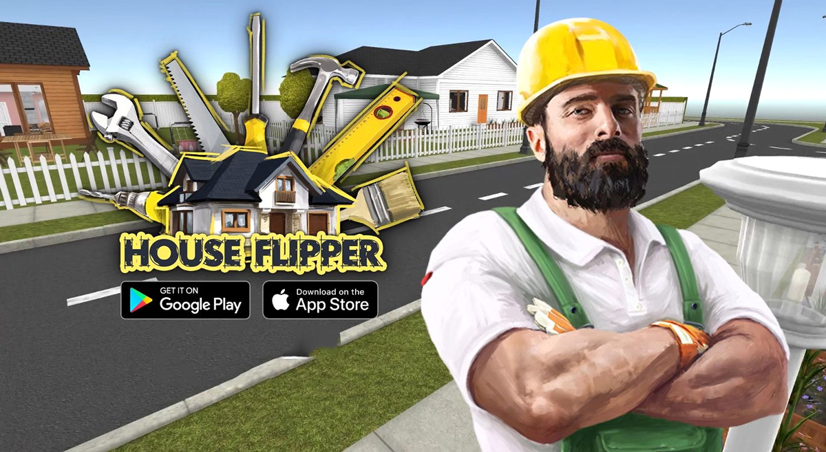Top game xây nhà mobile: House Flipper: Home Design