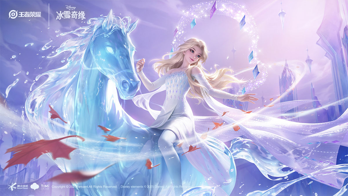 Trang phục băng tuyết đẹp nhất game MOBA: HOK