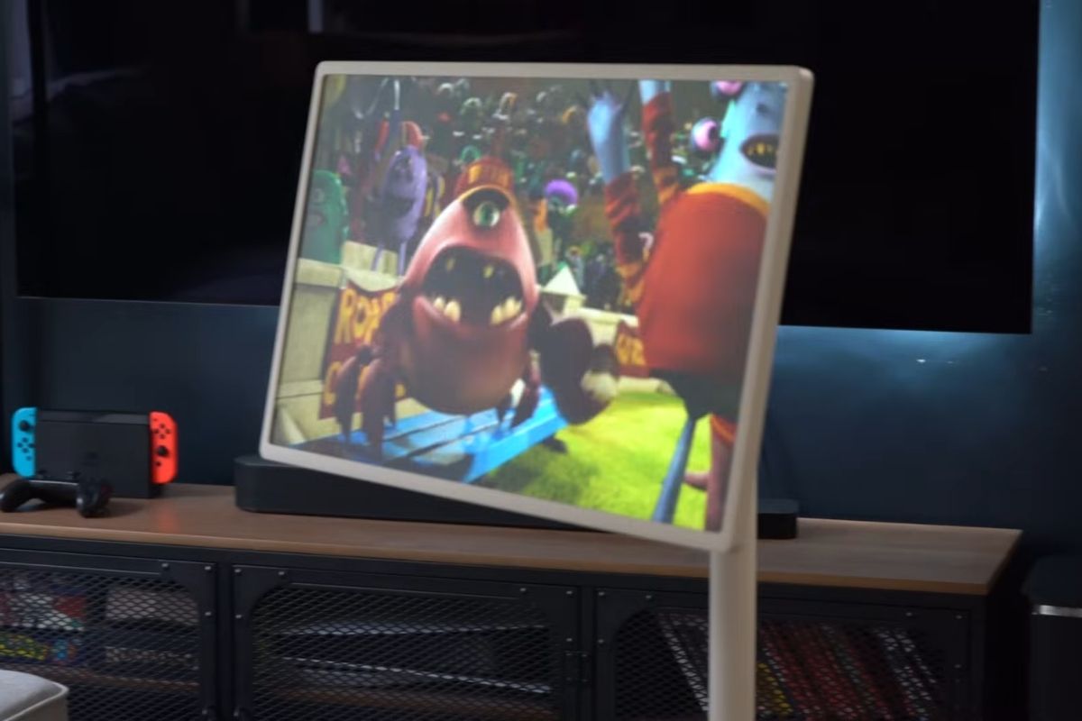 Sale 2/9 săn ngay 4 mẫu Tivi màn hình lớn giảm sâu - LG Stand By Me 2 27 inch 27LX6TDGA
