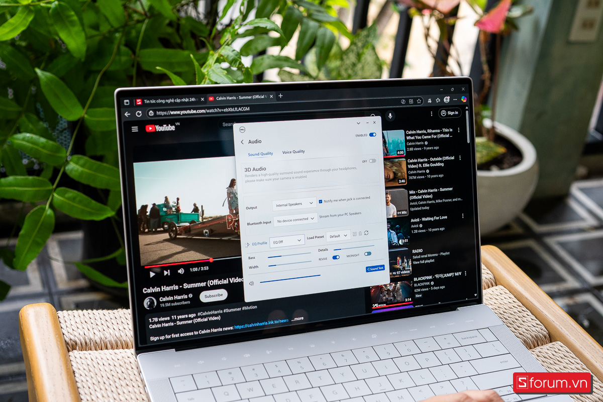 Hệ thống loa được trang bị trên Dell XPS 14 9440