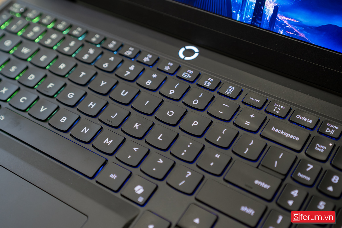 Bàn phím trên Lenovo Legion 5 2025