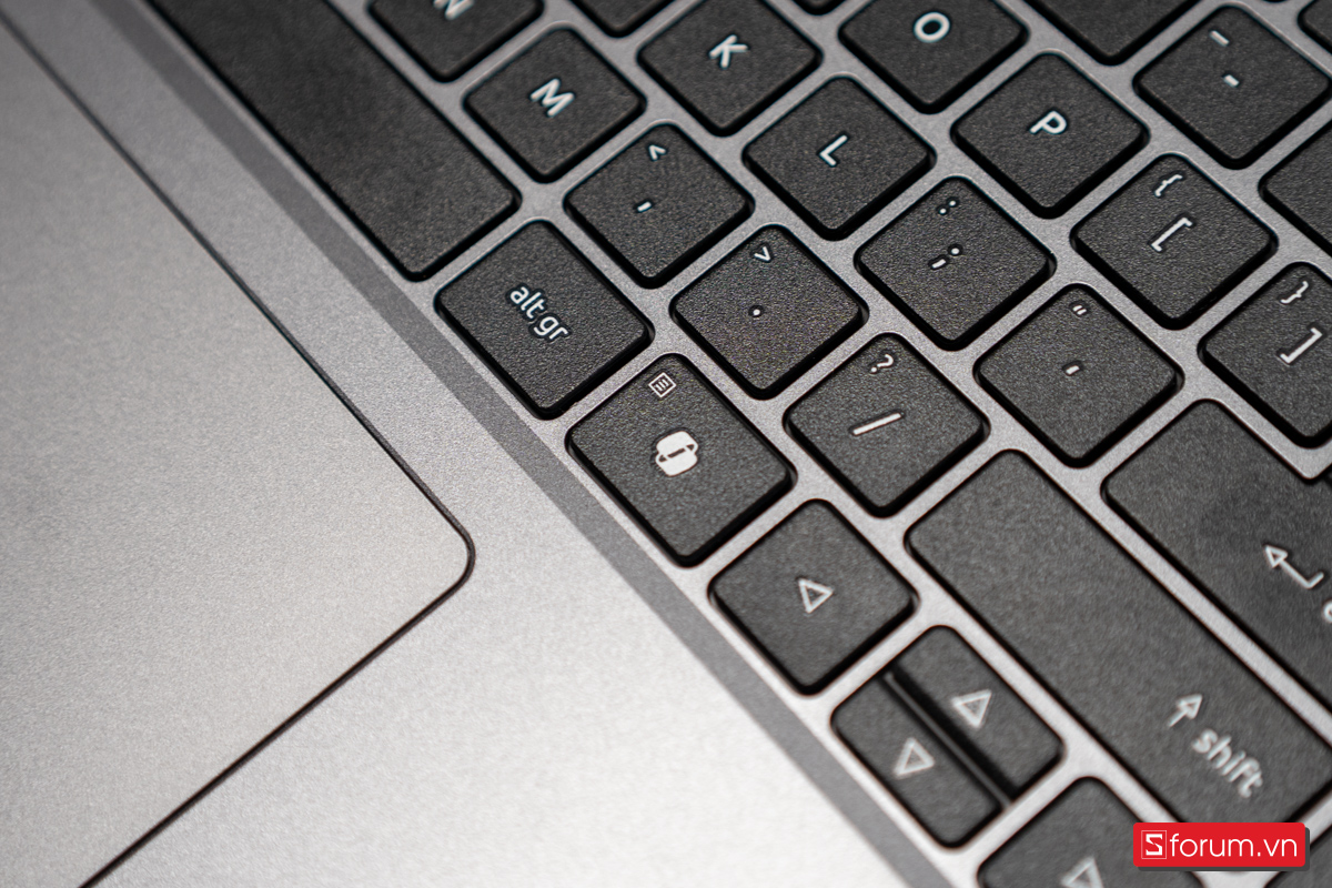 Thiết kế bàn phím của Acer Aspire Go 15