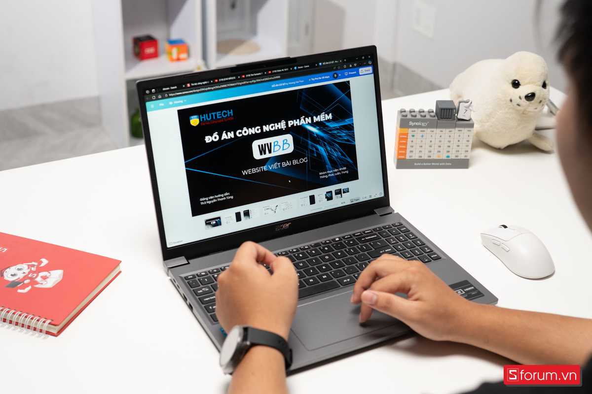 Trải nghiệm làm việc hàng ngày trên Acer Aspire Go 15