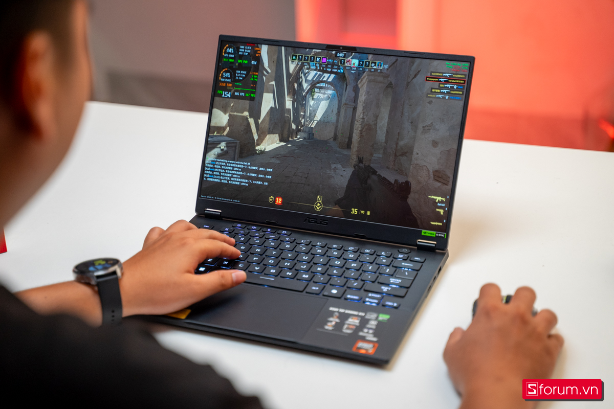 So sánh ASUS TUF A14 2025 và 2024: Hiệu năng GPU