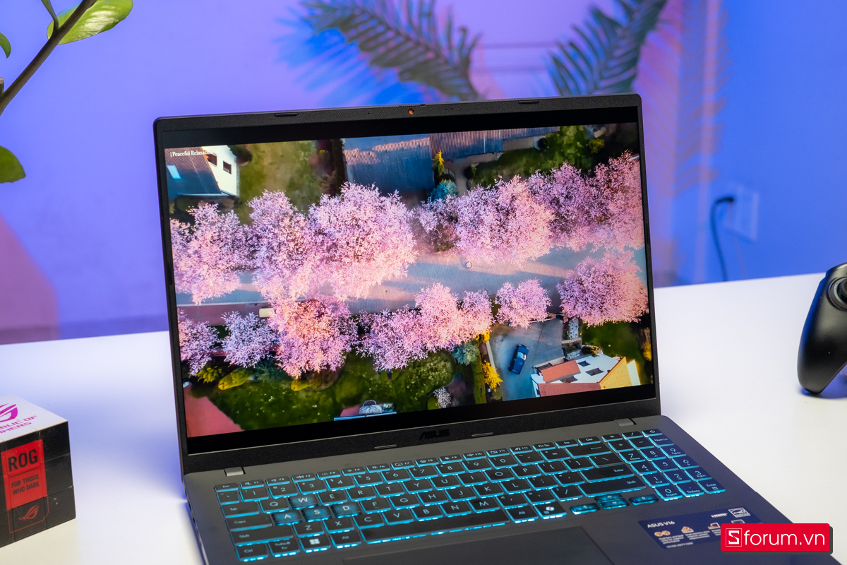 Màn hình được trang bị trên ASUS gaming V16