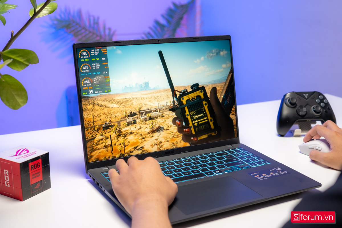  ASUS Gaming V16 (V3607VU - RP343W): Hiệu năng ổn định, mẫu máy đáng cân nhắc trong phân khúc