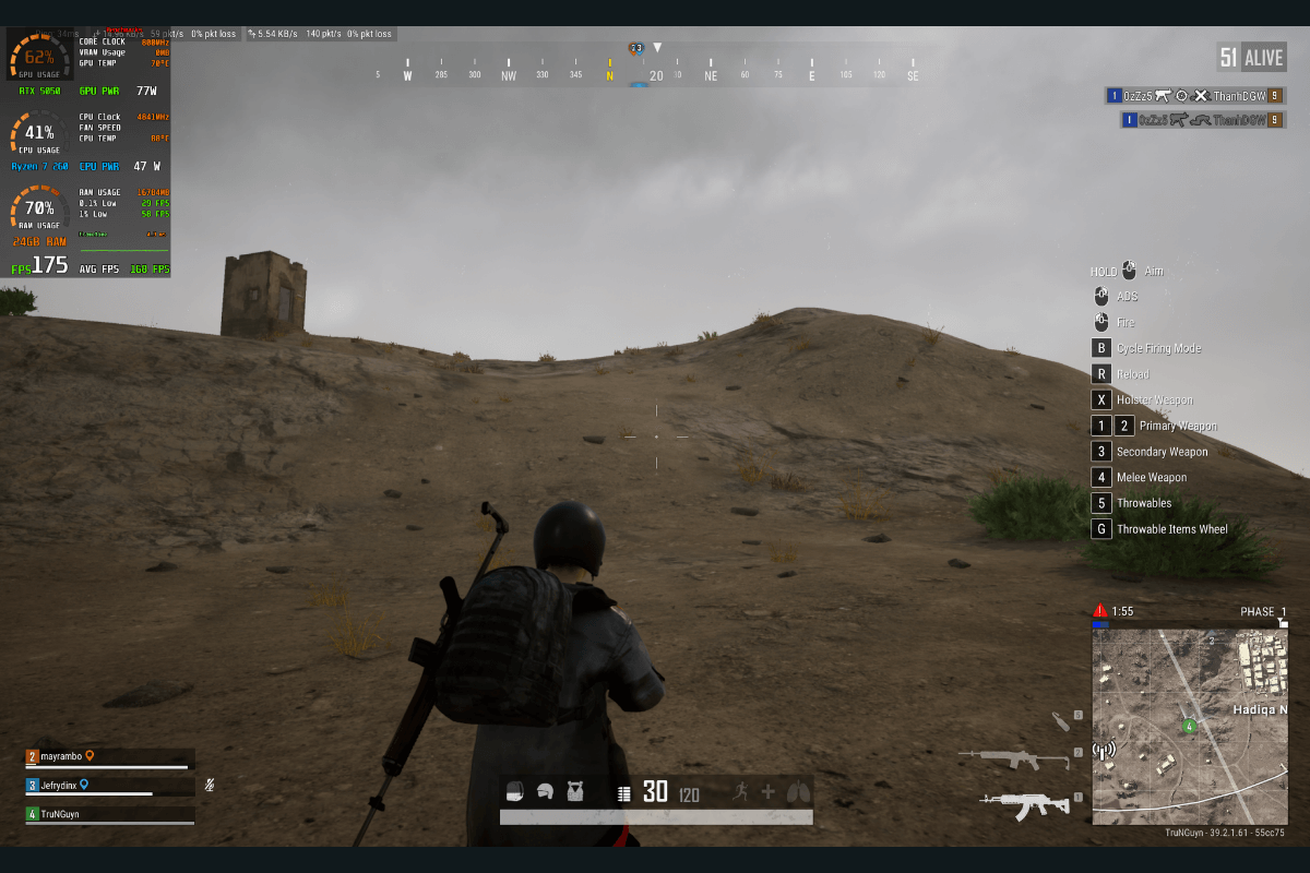 Đánh giá hiệu năng Lenovo Legion 5 2025: Trải nghiệm PUBG